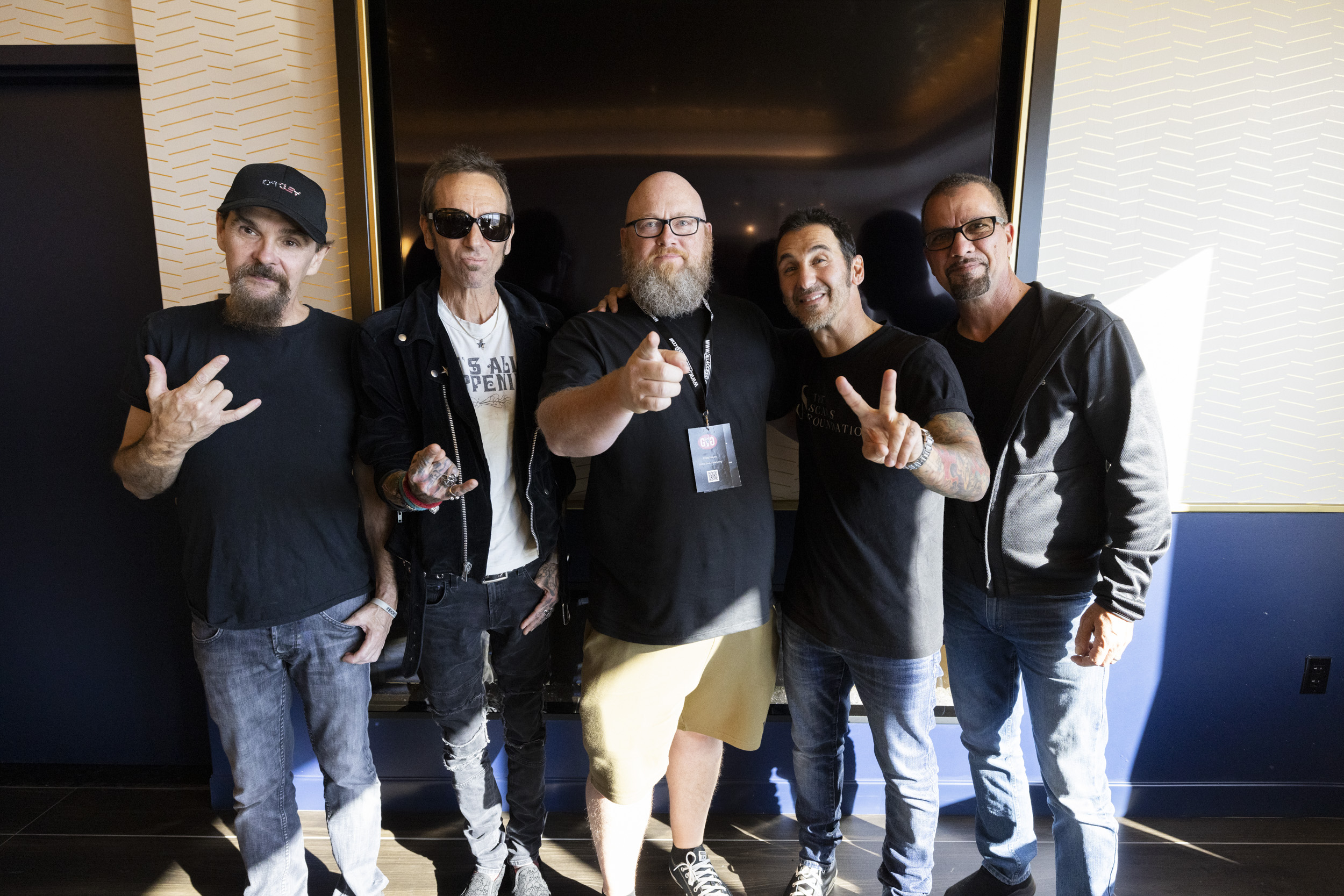 Chris Purple Hayes and Bobby Show’s Private Listening Party with Godsmack